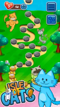 Isle of Cats: Free Match 3 Game. Cat collection! Screen Shot 0