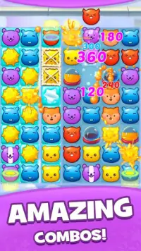 Monster Bit Emoji Blitz Match3 Screen Shot 0
