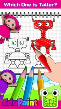 Kids Coloring Games - EduPaint Screen Shot 3
