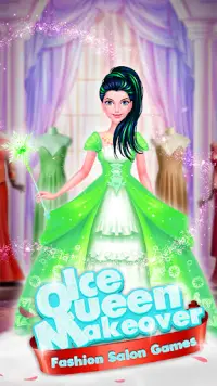 Ice Queen Makeover Fashion Salon Games Screen Shot 1