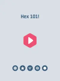 Hex 101! Hexagonal Block Puzzle Game Screen Shot 8