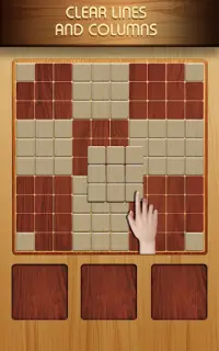 Block Puzzle Wood 1010: Classic Free puzzledom Screen Shot 5