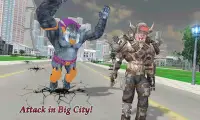 Monster  Gorilla Robot Rampage Screen Shot 1