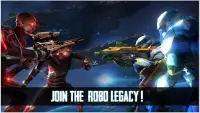 Robo Legacy: robot permainan tembakan perang Screen Shot 0