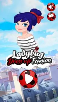 Ladybug Fashion Dress up 2019 Screen Shot 0