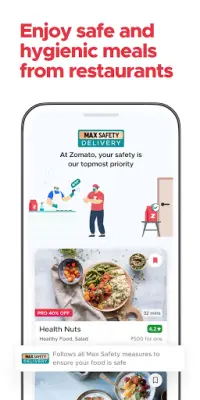 Zomato - Online Food Delivery & Restaurant Reviews Screen Shot 3