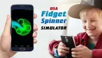 Usa Fidget Spinner Pro Screen Shot 0