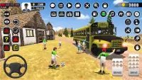 Offroad School Bus Driver Game Screen Shot 2
