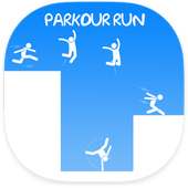 Stickman parkour run