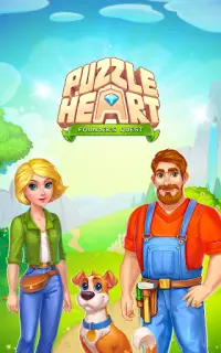 Puzzle Heart Match-3 in a Row Screen Shot 0