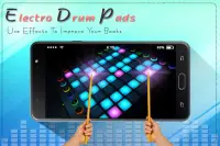 Electro Music Drum Pads: Real Drums Music Game Screen Shot 1