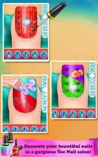 Princess Toe Nail Salon Screen Shot 4