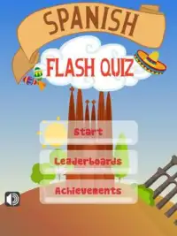 Spanish Vocabulary Flash Quiz Screen Shot 10