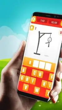 Hangman - Guess the Word - Vocabulary Games Screen Shot 0