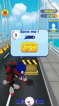 Super Sonic Subway Dash Screen Shot 7