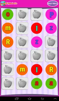 Alphabets - Kids Memory Game Screen Shot 5