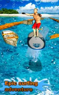 Water surfer 3D Screen Shot 1