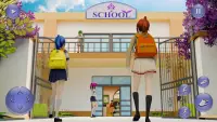Anime Girl High School Sim 3d Screen Shot 2