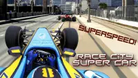 Race City Super Car Screen Shot 0