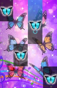 Purple Piano Glitter Tiles Butterfly : Songs 2019 Screen Shot 2