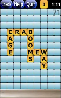 Word Up Dude - fast paced word game using NWL2018 Screen Shot 3