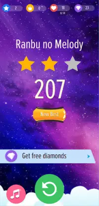 Anime Piano Tiles Offline - Free Magic Piano Games Screen Shot 4