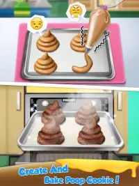 Chocolate Cookies - Christmas Crazy Fun Games Screen Shot 1