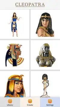 Cleopatra Color by Number - Pixel Art Game Screen Shot 1