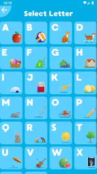 Alphabet - Learn and Play with 7 languages Screen Shot 1