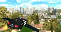 Flying Police Car Simulator Screen Shot 1