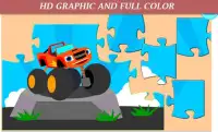 Monster Car Puzzle Kids Screen Shot 0