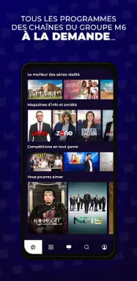 6play - TV Live, Replay et Streaming Gratuits Screen Shot 2