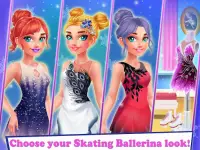 Ice Skating Ballerina: Dress up e Makeup Girl Game Screen Shot 2