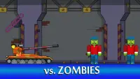 Tank vs Zombies: Tank Battle Screen Shot 1