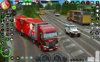 Euro Truck Driving Sim 3D Screen Shot 7
