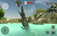 Dziki krokodyla Atak Sim Screen Shot 3
