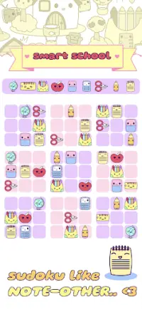 Kawaii Sudoku Cute Puzzle Game Screen Shot 3