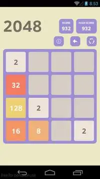 2048 Games Free Screen Shot 1