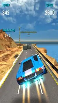 High Speed Car Racing 2018 : Airborne Racer Screen Shot 1