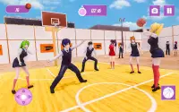 Anime School Girl Life Sim 3D Screen Shot 1