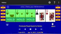 Play Perfect Video Poker Lite Screen Shot 5