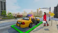 Taxi Sim City : Taxi Driving Screen Shot 1