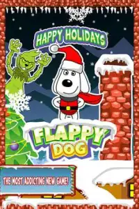Flappy Snoopy Dog Christmas Screen Shot 0