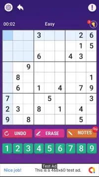 Puzzle SUDOKU Screen Shot 1