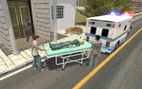 Şehir ambulans kurtarma sürücü Screen Shot 0