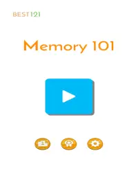 Memória 101 - Jogo da memória Screen Shot 8