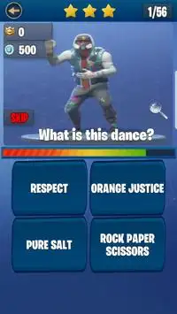 Quiz from Fortnite ( Dance )‏‎ Screen Shot 1