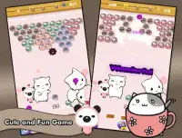 Cute Kitty Kitten Kawaii Bubble Dance Screen Shot 1