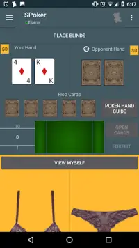 Strip Poker - Two Player Screen Shot 0