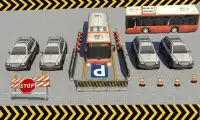 Городской автобус Парковка 3D-симулятор Screen Shot 4